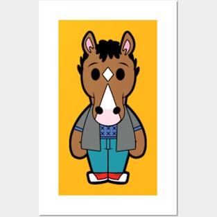 Cute Bojack Horseman Posters and Art